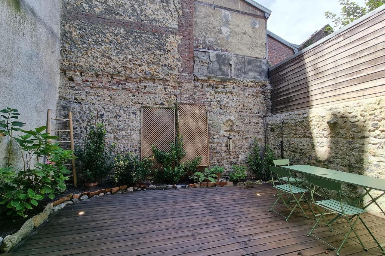 Villa La Terrasse Notre Dame - Character House - 4P - Center Honfleur Exterior foto